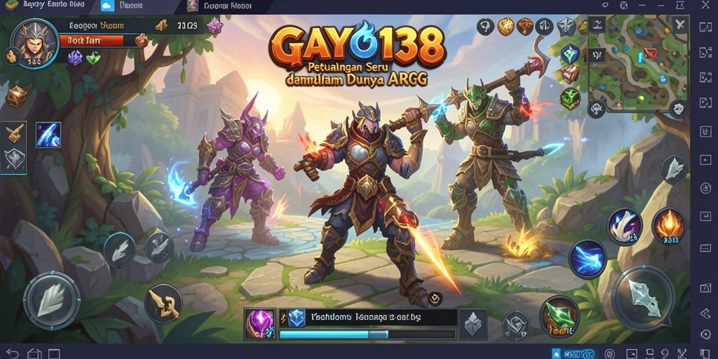 Tampilan gameplay seru di GAYO138 dengan aksi mendebarkan.