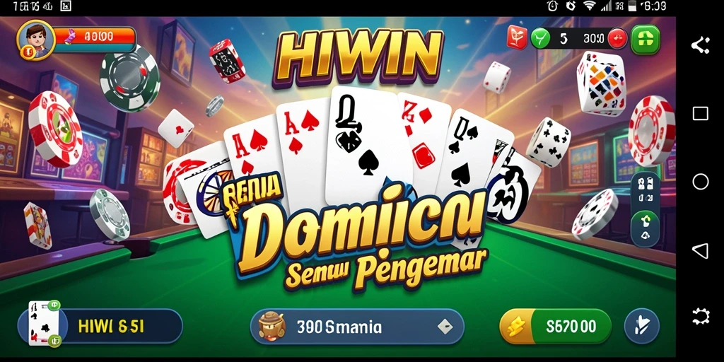 Tampilan gameplay utama HIWIN yang menarik dan seru.