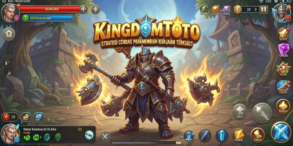 Tampilan gameplay yang menarik dari KINGDOMTOTO dengan elemen strategi.