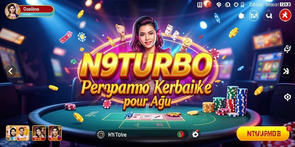 Tampilan gameplay menarik dari N9TURBO yang menggugah selera.