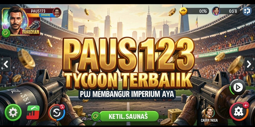 Screenshot gameplay PAUS123 yang menampilkan momen membangun bisnis.