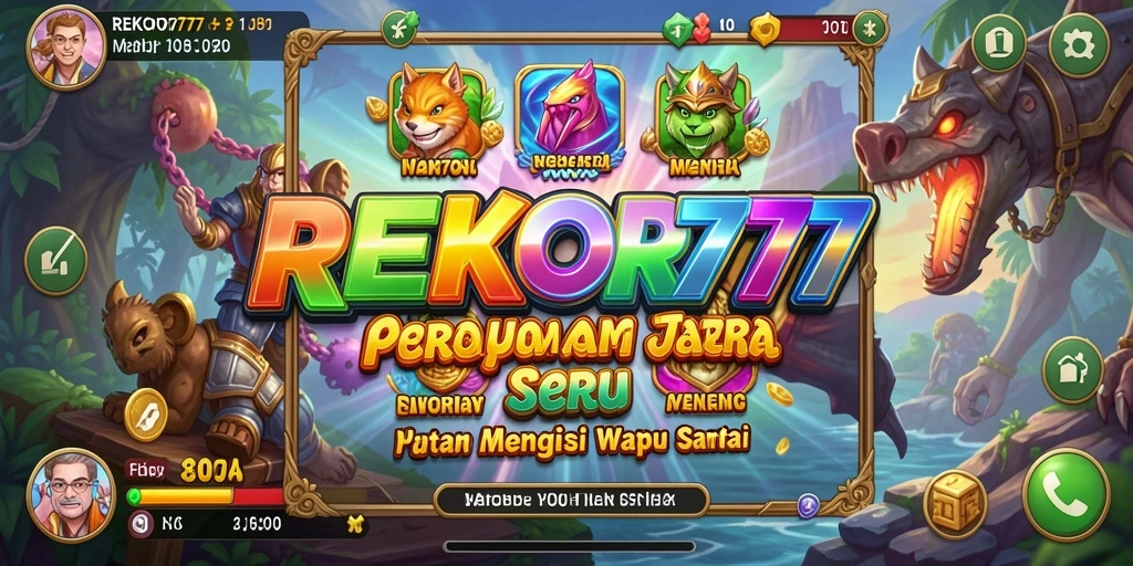 Tampilan gameplay seru REKOR777 yang menantang.
