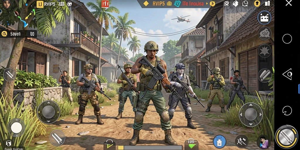 Tampilan gameplay RVIP5 yang menarik dan interaktif.