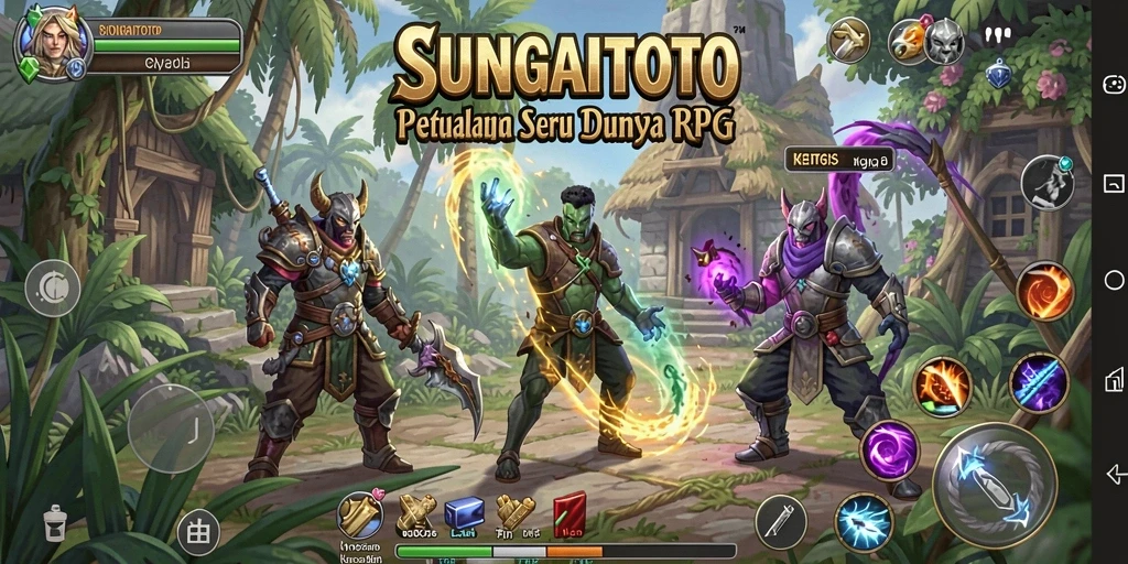 Tampilan menarik dari gameplay seru SUNGAITOTO yang memikat.